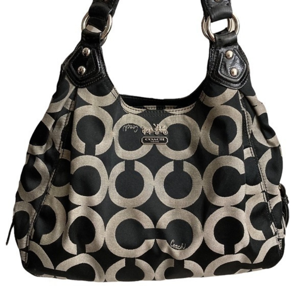 Coach triple compartment Maggie hobo bag